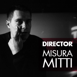 The author of idea, the director, the operator, installation - Mitti Misura