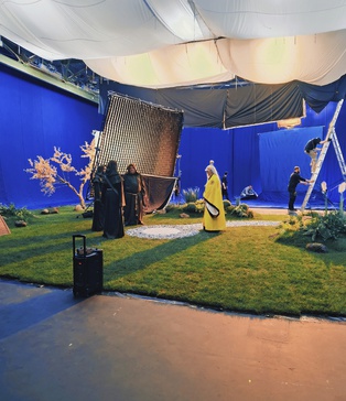blue screen павільйон київ chromakey віртуальні сцени інтеграція декорацій