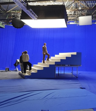chroma key video production Kyiv | blue screen for film shoots | green screen for commercials | chroma key studio rental