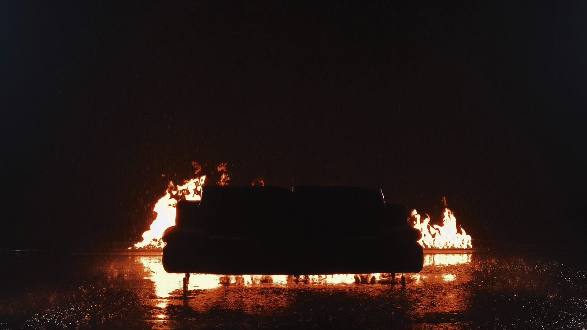 Tina Karol — штучний дощ, Arri SkyPanel, контрольований вогонь TORNADO SFX