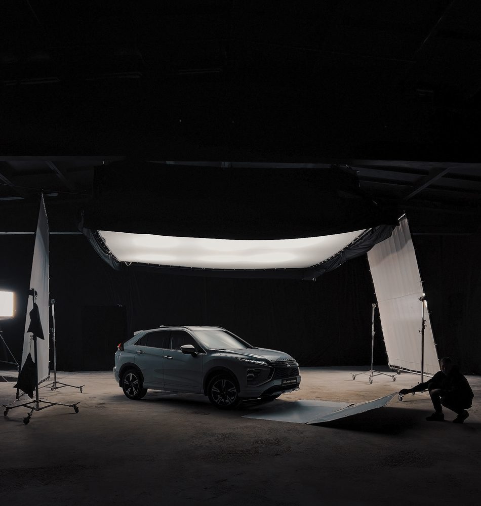 Mitsubishi Eclipse Cross 2022 | Знімальний павільйон із можливістю зйомки автомобілів | Фотостудія для авто | Фотостудія для зйомки автомобілів