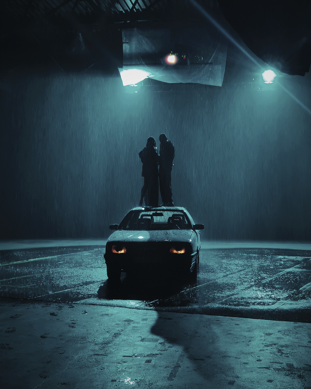 система-штучного-дощу-12х12м-зйомка-автомобіля-в-павільйоні-SP-Studio-локація-для-зйомки-авто