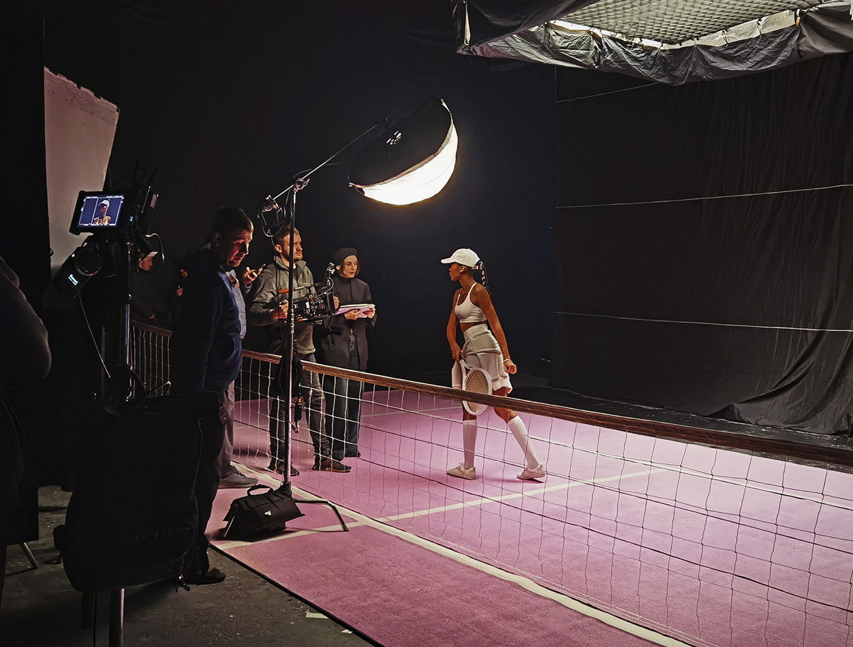 ARRI Alexa Mini LF та SkyPanel S60 на зйомках BetterMe SS25 у SP Studio Декорації для зйомок BETTERME SS25