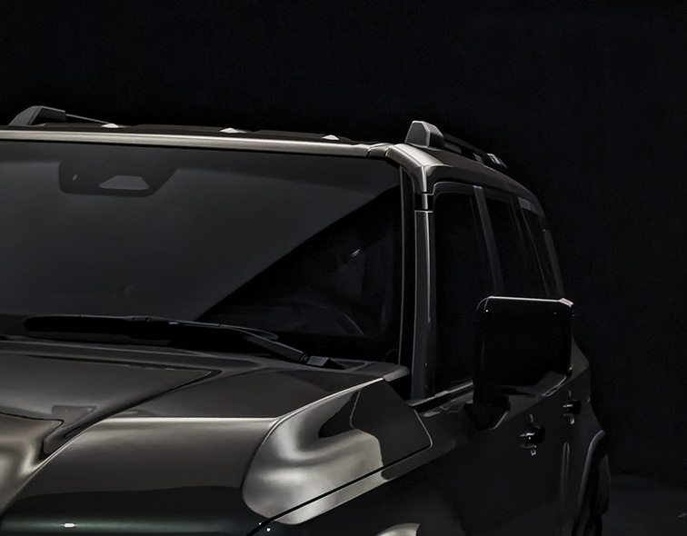 Відеозйомка Toyota Land Cruiser Prado | Автомобільні зйомки в умовах Blackout