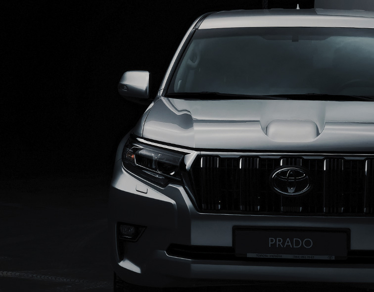 Локація для Toyota Land Cruiser Prado | Світлова архітектура для автомобілів