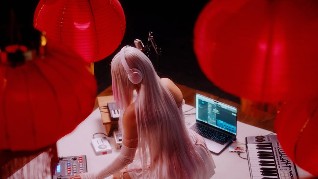 Virtual Production | LED-екрани для зйомок | оренда павільйону для зйомок з екраном | павільйон LED-екран | CGI-контент | LED-панелі для зйомок кліпа | ARRI SkyPanel оренда |