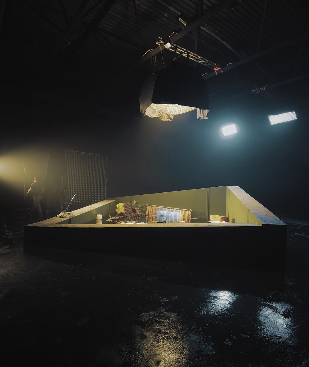 Затоплена квартира в павільйоні: унікальний сет-дизайн SP Studio