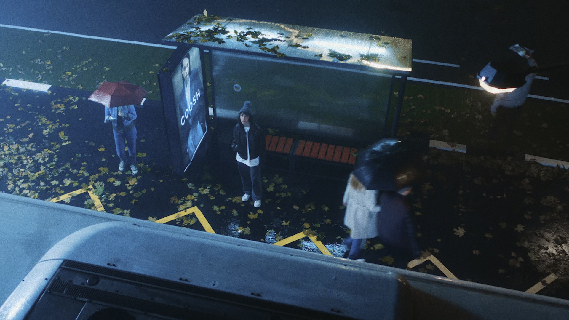 Автобус у павільйоні Movie Space SP Studio — зйомка реклами COOSH