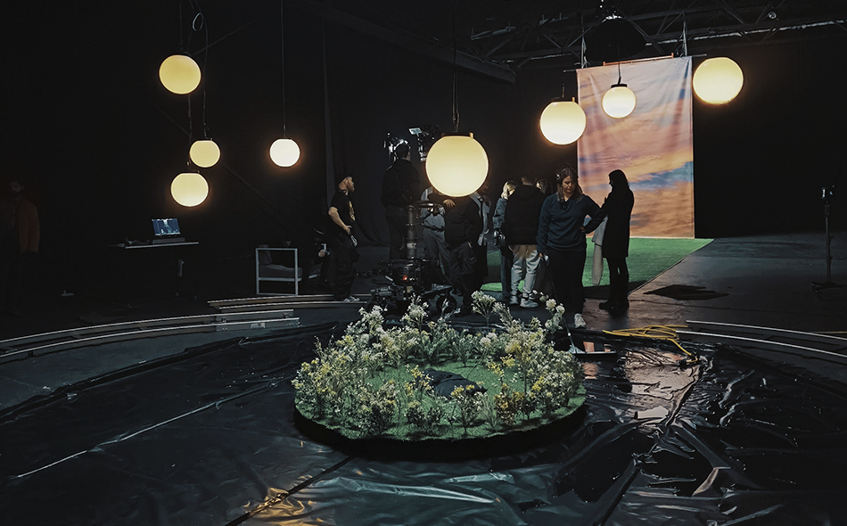 Бекстейдж зйомки кліпу Подоляночка: робота оператора з Dolly системою