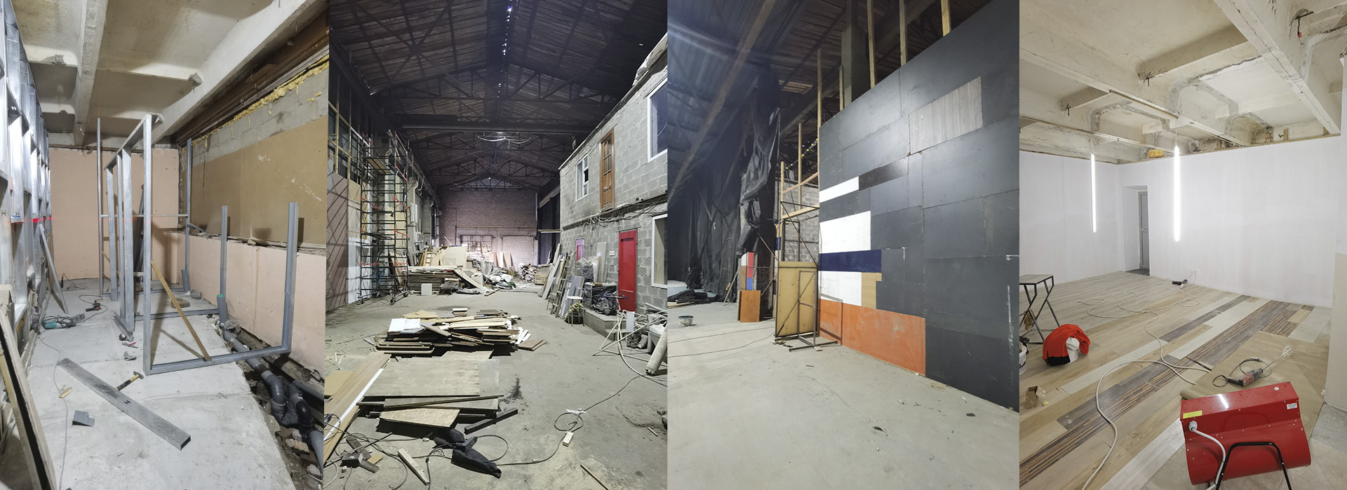 Будівництво та ремонтні роботи в SP Movie Space зима 2022 рік