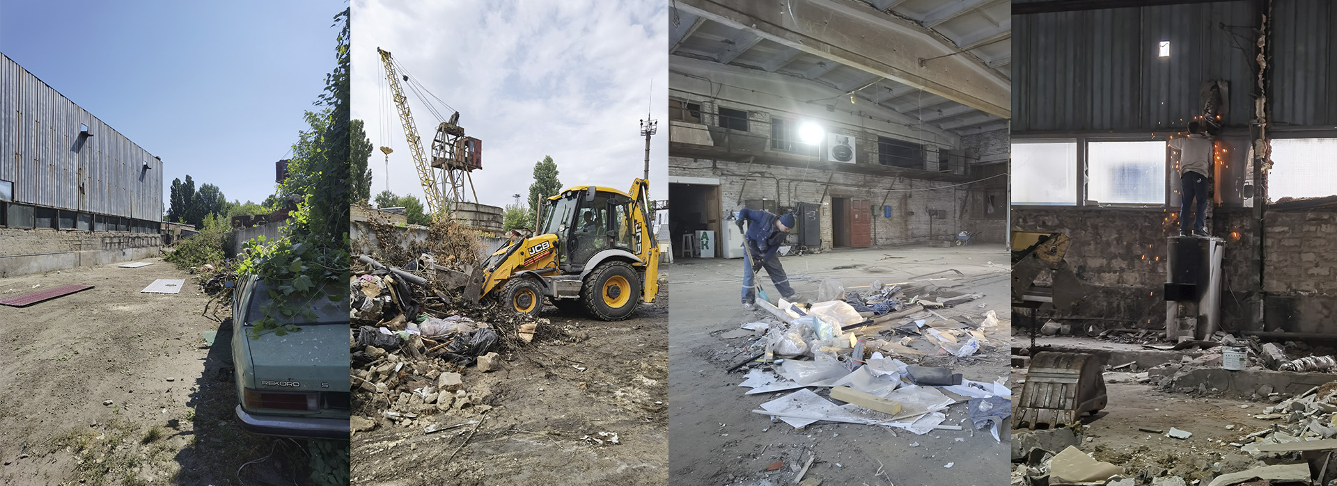 Початок демонтажних та ремонтних робіт на території майбутнього медіа хабу столиці 