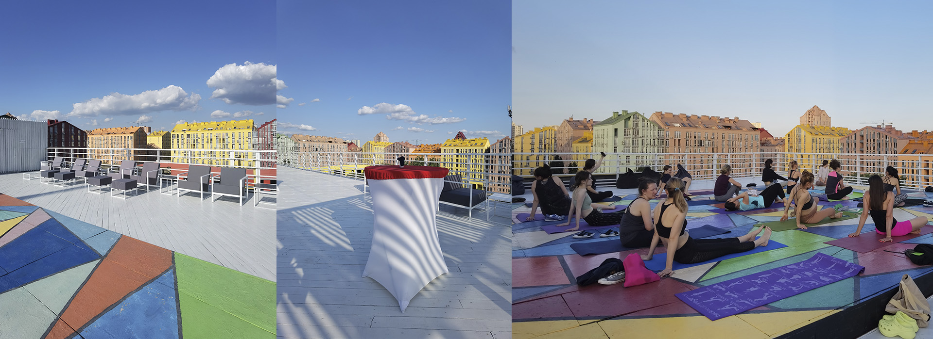 Тераса для відпочинку під відкритим небом | Оренда тераси Київ для зйомок відео та фото