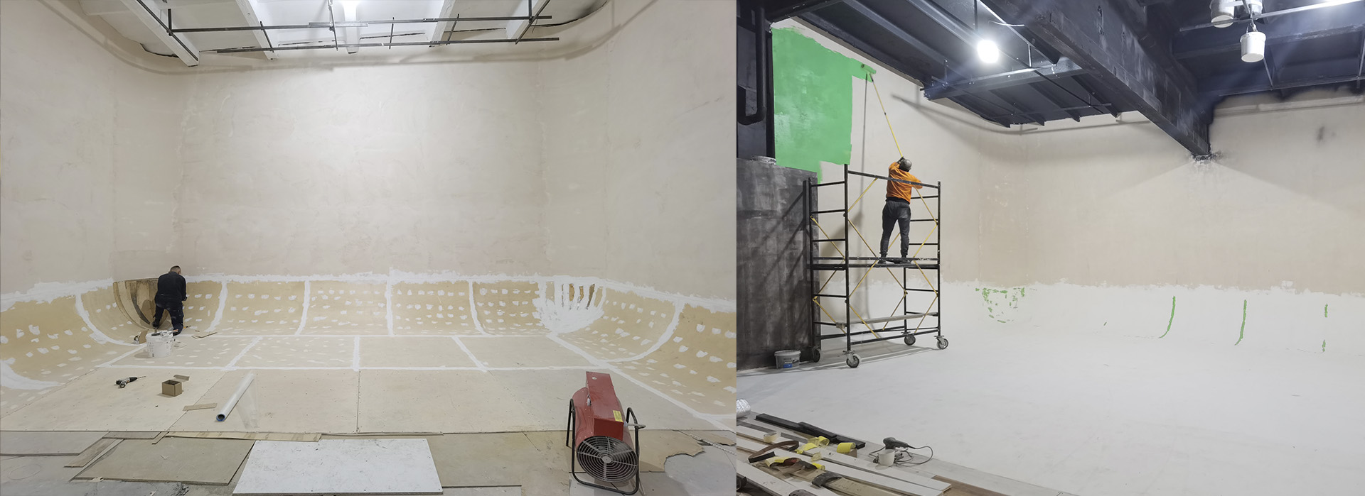 Ремонт та перебудова нового павільйону STAGE 2 Light