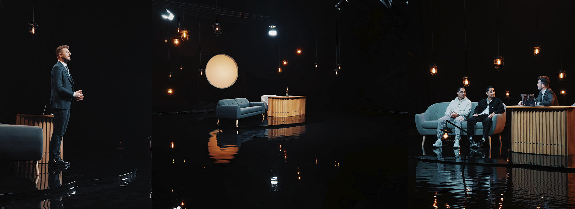 Зйомки шоу 2023 в SP Studio | Ведучий Женя Янович у 2023 році розпочав вести ютуб-шоу 20:23