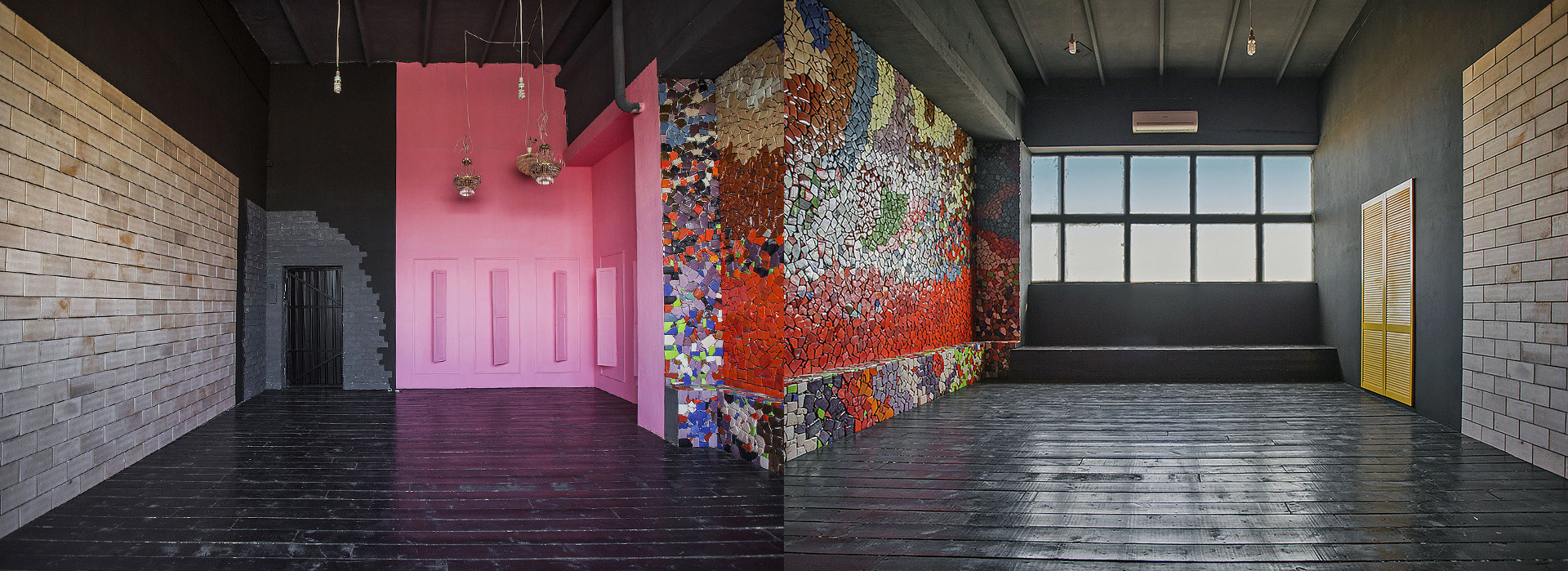 Перетворення чорного павільйону на STAGE 3 Colour з інтер'єрним рішенням