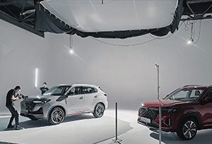 Локація для зйомок авто Changan Auto Ukraine та перша фотосесія нового бренду в Україні